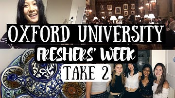 THE VLOGS ARE BACK | OXFORD UNIVERSITY FRESHERS