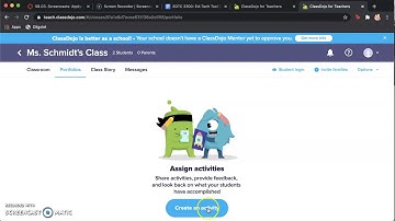 How to use Class Dojo-- Creating an assignment
