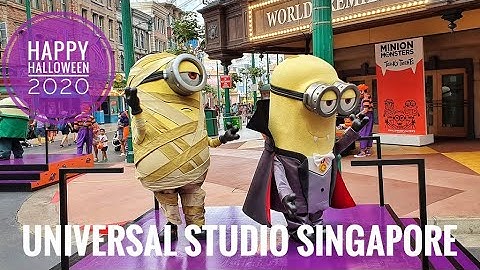 UNIVERSAL STUDIOS SINGAPORE |  HAPPY HALLOWEEN 2020 MONSTERS TRICKY TREATS | TRAVEL | SINGAPORE