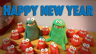 HAPPY NEW YEAR! - STOP MOTION ANIMATION #animation #waaber