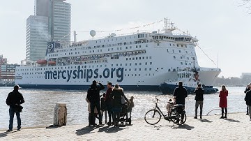 Rotterdam Day 2 - Tours of the Global Mercy Begin