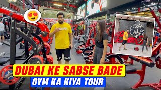 DUBAI KE SABSE BADE GYM KA KIYA TOUR | MALIK FITTNESS