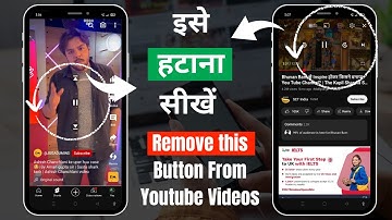 How To Remove Pause Button From YouTube Shorts | YouTube Shorts Play Pause Button Remove