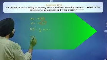 class 9 science chapter 10 WORK ENERGY AND POWER Example 10.3