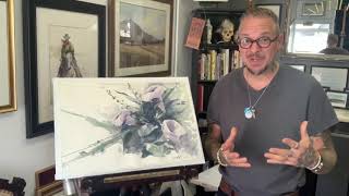 Trailer A Loose Approach To Floral Painting Httpsvimeocomondemanddanmarshallmasterclass