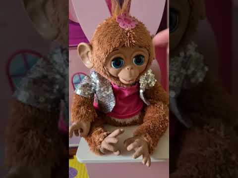 My Giggly Toys Monkey from Hasbro FurReal Friends Cuddles