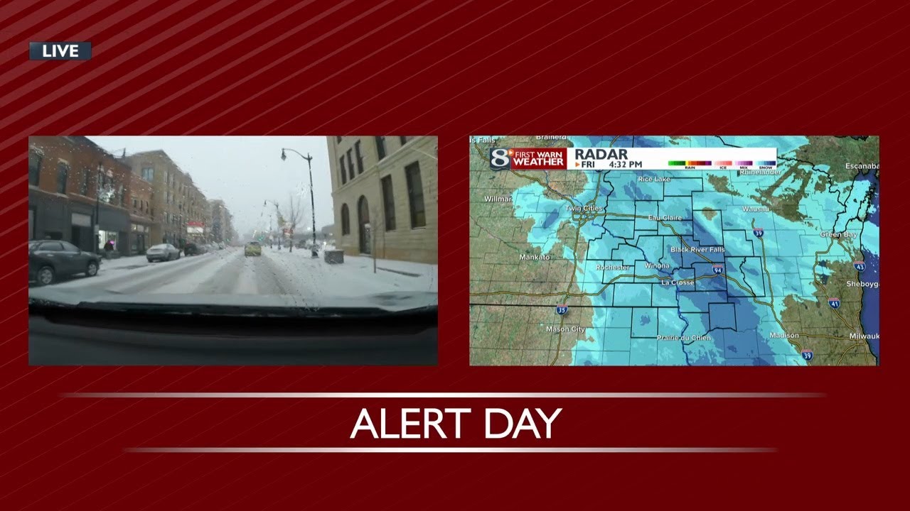Tracking road conditions at Five - YouTube