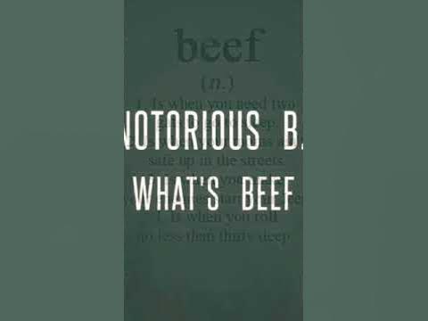 Biggie Smalls – What's Beef (Instrumental)