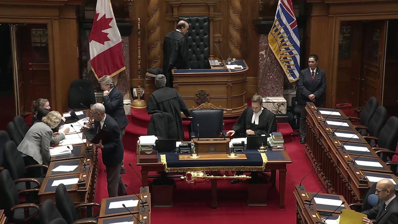 BC Legislature Live Stream
