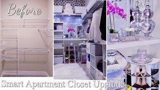 In this video, i showed how to change a closet space rental apartment
without breaking the rules. made some unique diy pieces amp up look of
my...