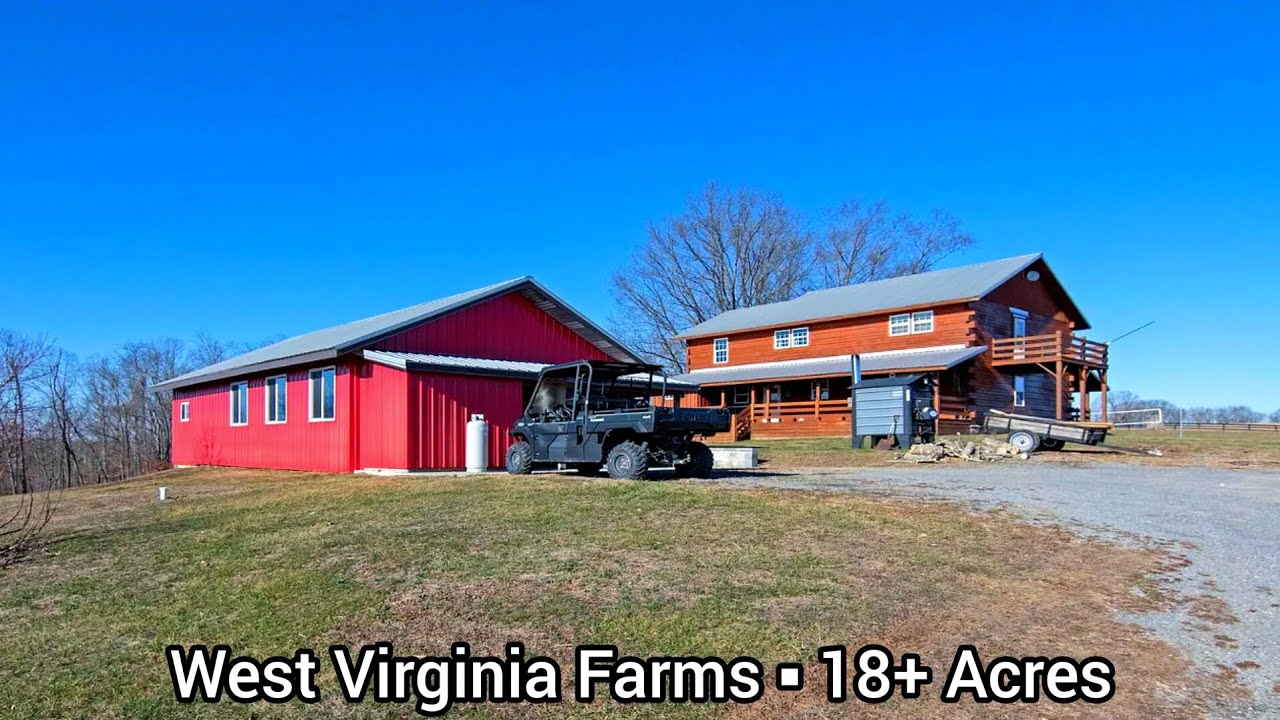 West Virginia Farms For Sale | 18+ Acres | West Virginia Real Estate | fully enclosed Land
