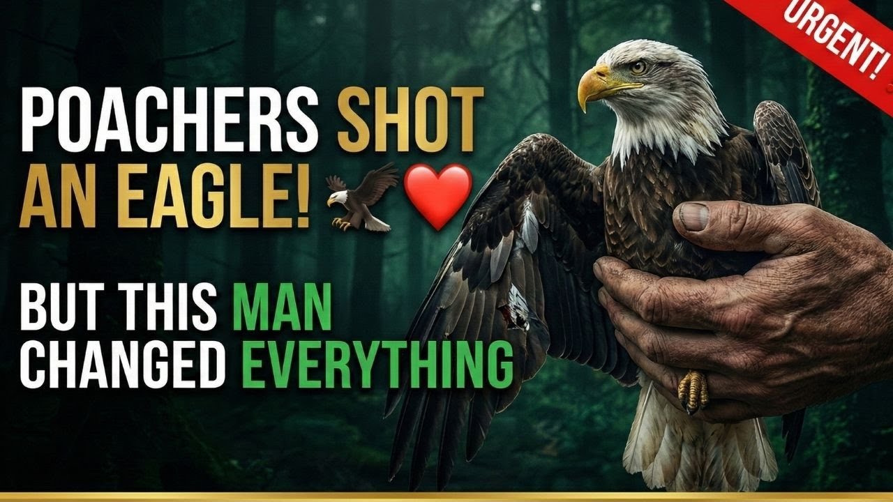 «Незаконные охотники подстрелили орла, но этот человек всё изменил».