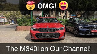 OMG Whatt??!! The BMW M340i on our channel 🤩