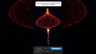 Details The Most Satisfying Particle Balloon You’ll See Today 🤯🎈 | Three.js #Shorts Update