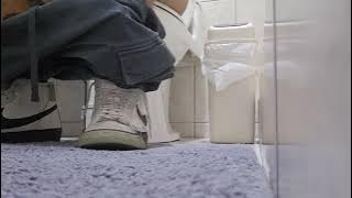Finally pooping after long day