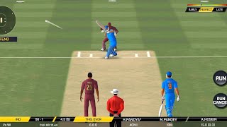 Real cricket go | india vs west indies | match no 21