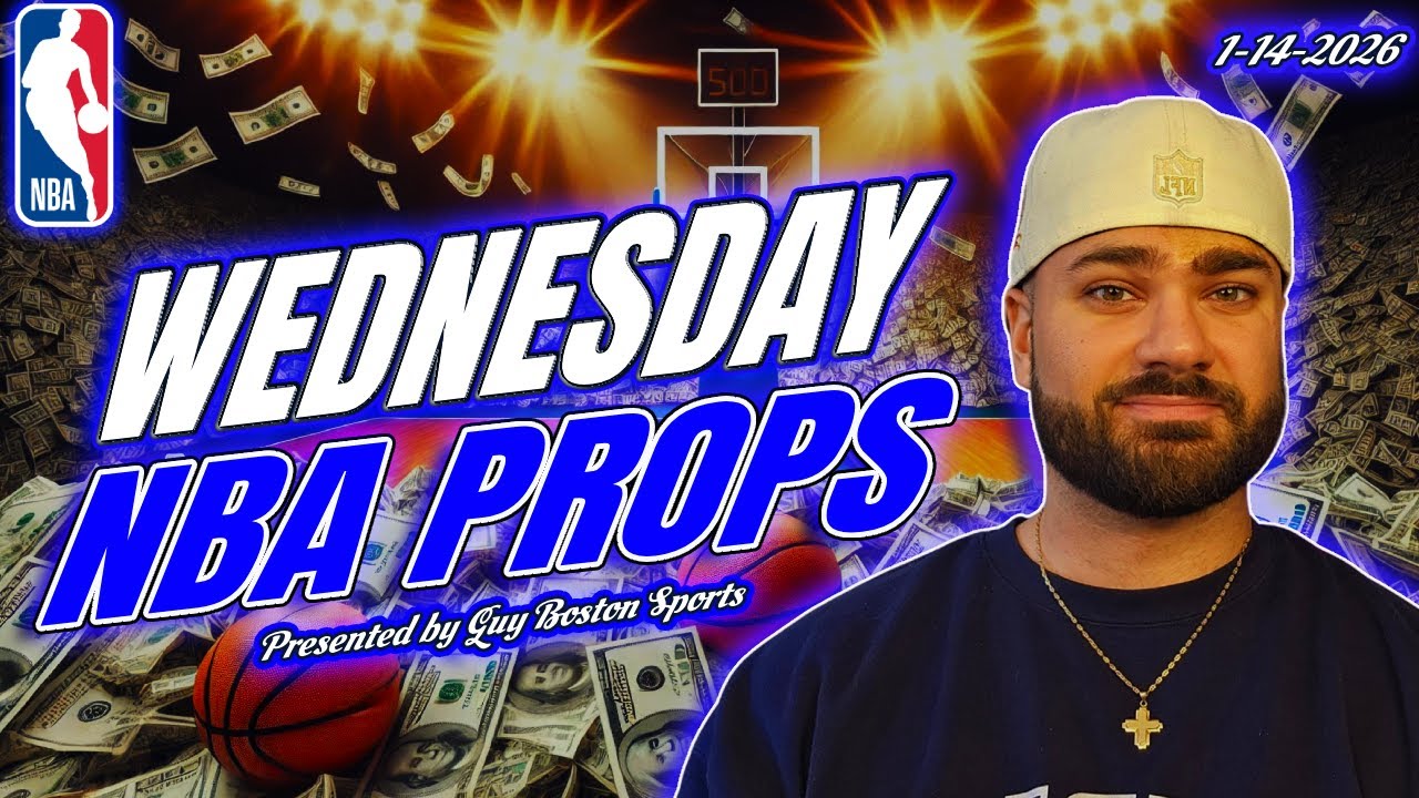 NBA Player Props Today 1/14/2026 | FREE NBA Best Bets and Player Props