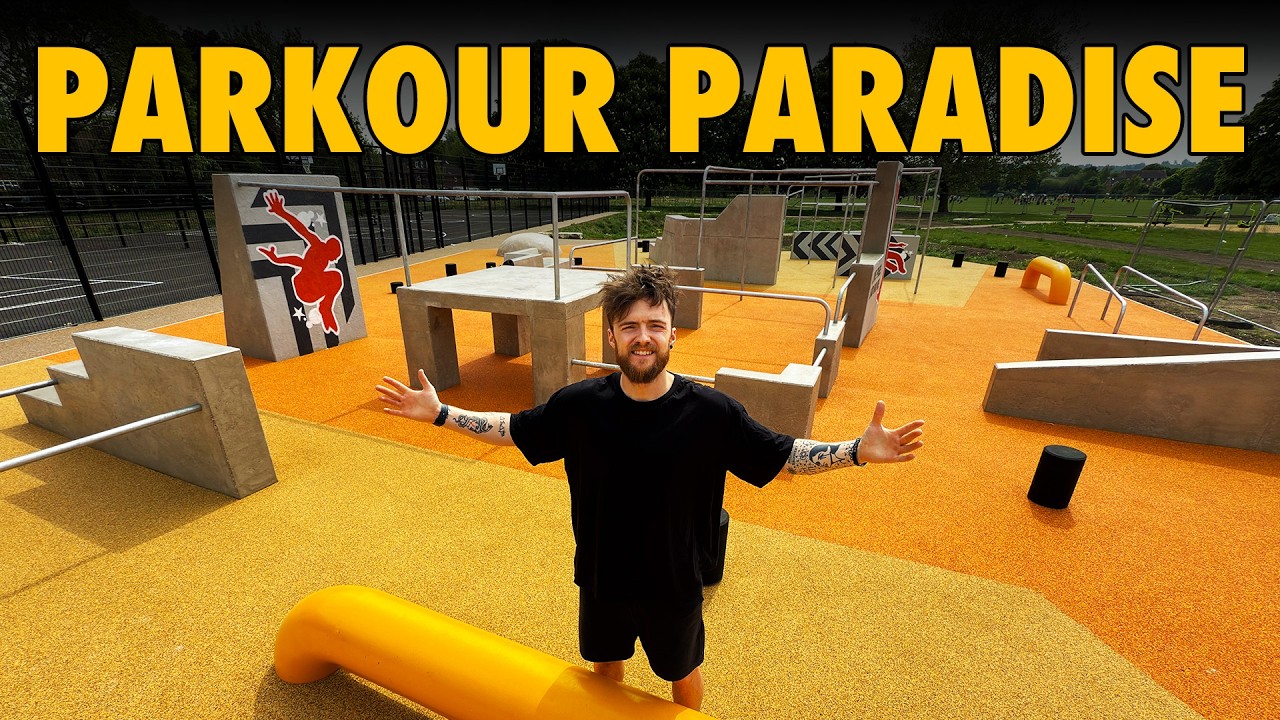Unveiling the UK’s NEWEST Parkour Park 🔥 Almost Perfect?!