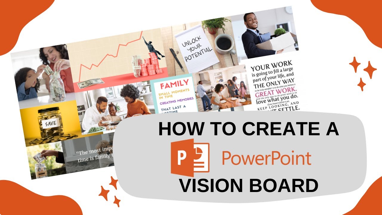 presentation on vision board