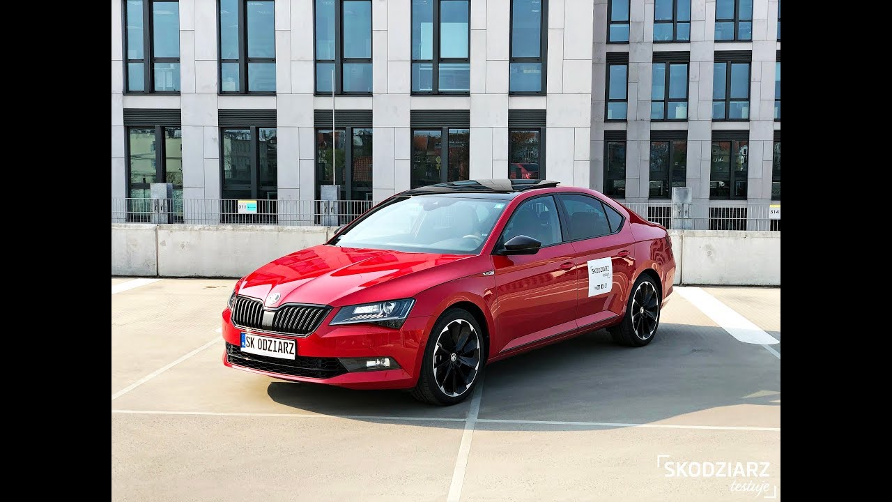 Skoda Superb Sportline 2019 2 0 Tsi 4x4 272km Pl Test Carolewski Youtube