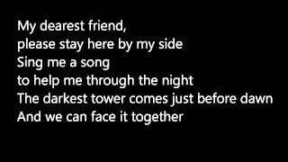 Guy Swinnen - My dearest friend LYRICS