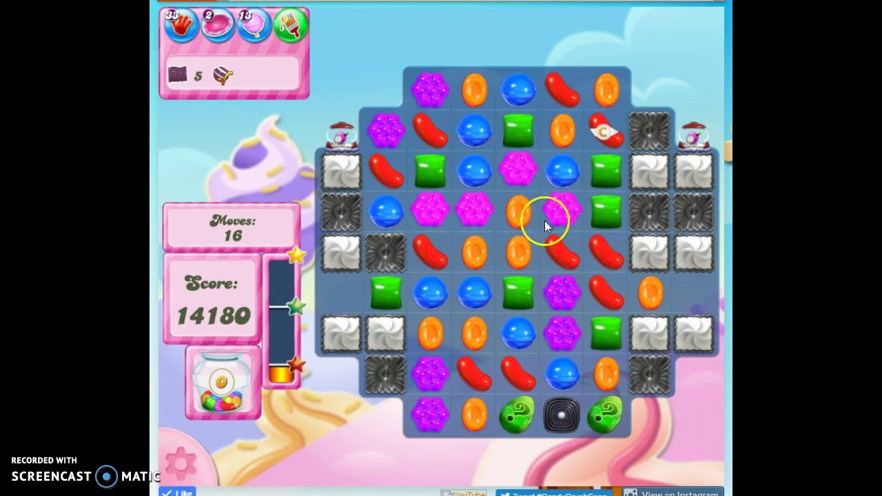 Candy Crush Level 360 Audio Talkthrough, 2 Stars 0 Boosters YouTube