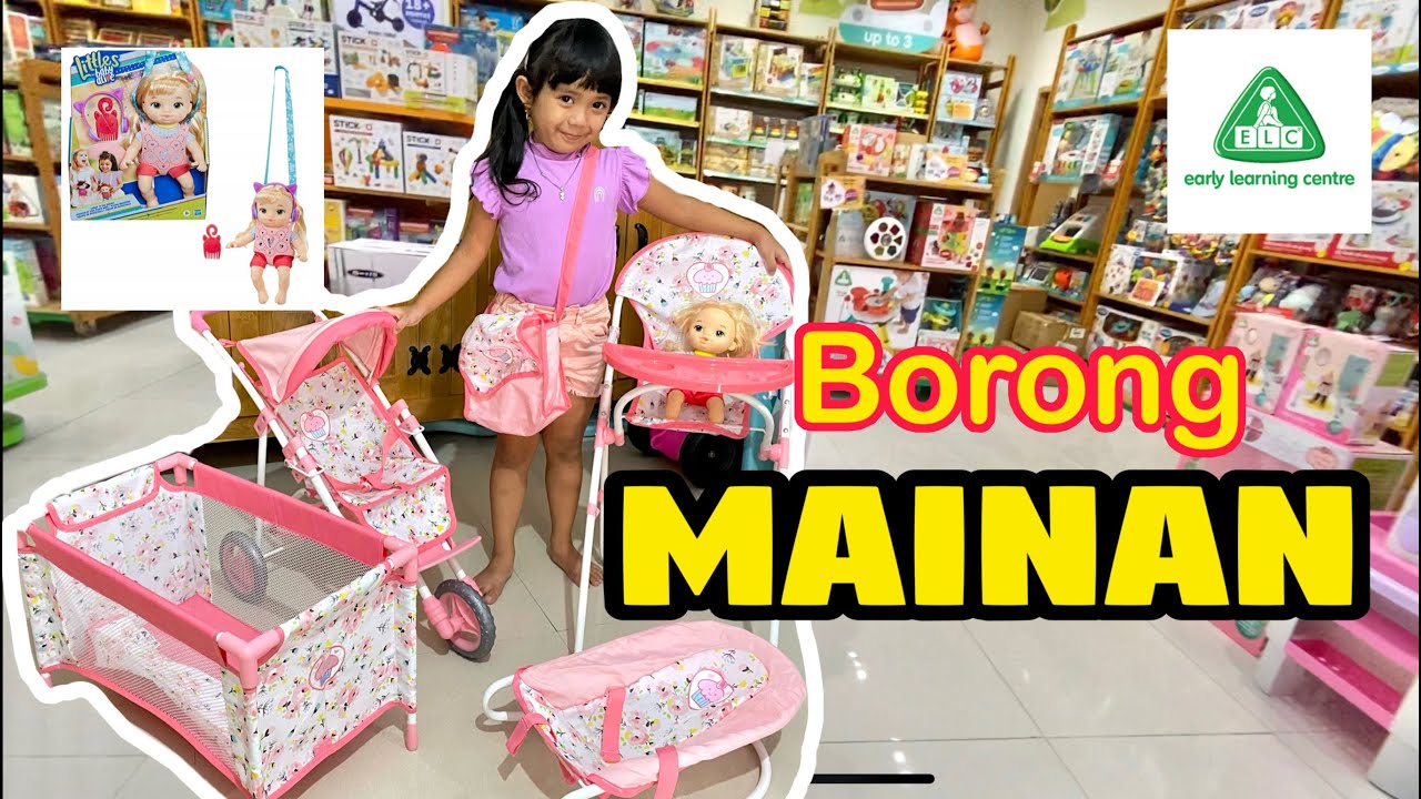 BORONG MAINAN DI MALL JOGJA | ELC MOTHERCARE CUPCAKE COMPLETE | BABY ALIVE | MAINAN STROLLER ANAK