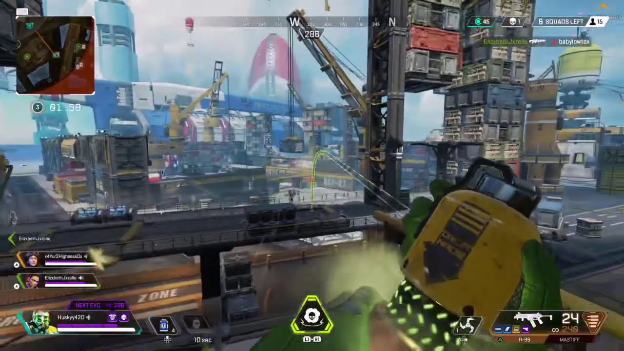 Caustic and Horizon ULTIMATE  combo - Apex Legends Season 7 Ascension