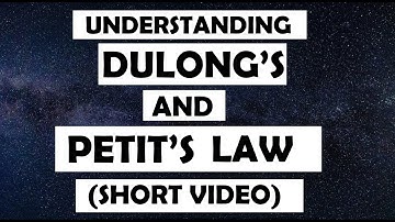 Dulong and Petit