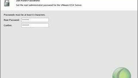 Installing VMWare ESX server within VMWare Workstation 6