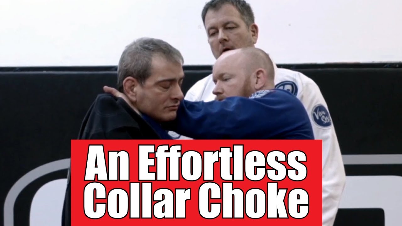 An Effortless Collar Choke In BJJ | Closed Guard Compendium - YouTube