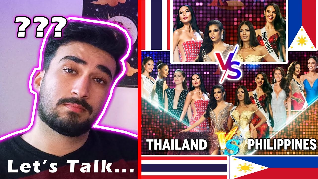 THAILAND VS PHILIPPINES | MISS UNIVERSE (2010 - 2019) | BEAUTY DECADE | ARAB GUY REACTION