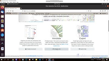 Phylogenetic Tree with Linux using (Muscle , Phyml , Itol) Tools