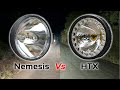 Fyrlyt Nemesis Vs Lightforce HTX - Driving light comparison