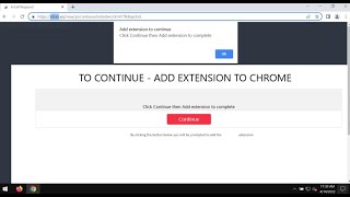 Ufxxs.xyz fake browser update alert removal.