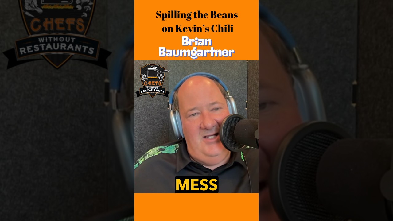 The Office's Brian Baumgartner Spills the Beans on Kevin's Chili #theoffice #chili #barbecue #chef
