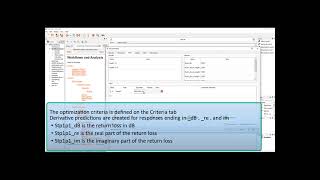 PIFA Optimization overview with HFSS and optiSLang