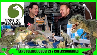 Tienda de Dinosaurios ☆ Expo juegos juguetes y coleccionables ☆ - YouTube
