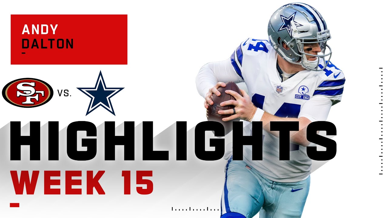 Andy Dalton Highlights vs. 49ers | NFL 2020