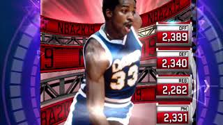 MYnba2k19 card collection screenshot 5