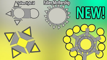 Diep.io NEW Ultimate ARENA Closer + Boss Summoner-Style | Fallen Hybrid + Mothership | Custom Tanks