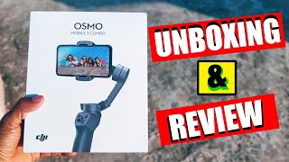 DJI OSMO MOBILE 3 COMBO KIT - UNBOXING & REVIEW | 3 Axis Foldable Smartphone Gimbal