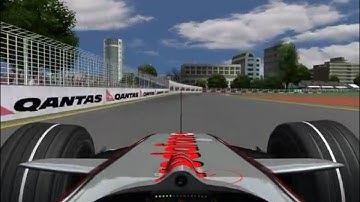 rFactor: FSONE 2008 1.0B MP@ Albert Park GP4 ver 2.5