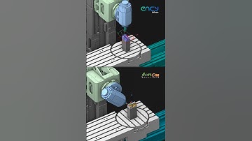 ENCY Mill 5 Axis Simulation Hurco CNC #encycam #cadcamcnc #sprutcam #cadcamsolution #softonesolution