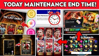 🚨 SERVER BACK TIME! 😱 eFootball 2026 Maintenance End Time Today ⏰ (LIVE UPDATE )