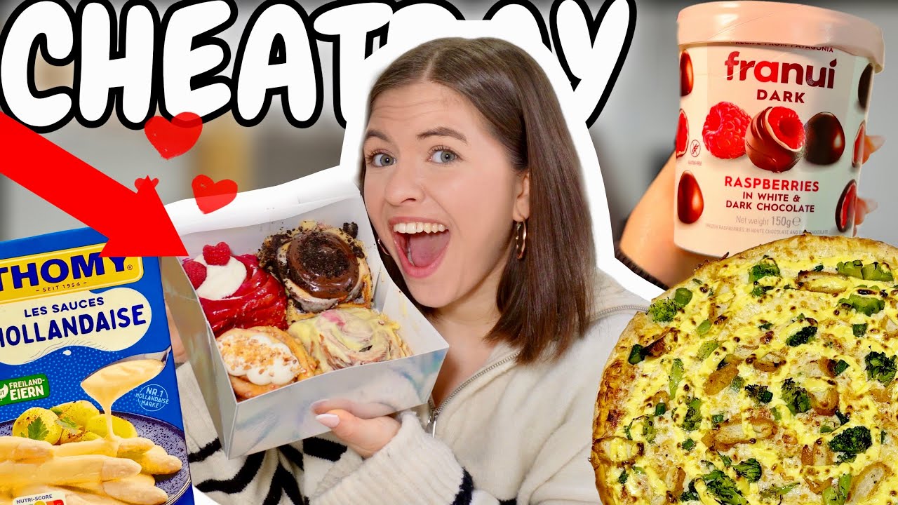 24h ALLES ESSEN!! PERIODEN CRAVING CHEATDAY 🤤😍