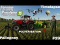 PULVÉRISATION, CULTIVATION EN LISIER & SEMIS DE BLÉ 🌾 | Farming Simulator 25 | Pallegney Ép29