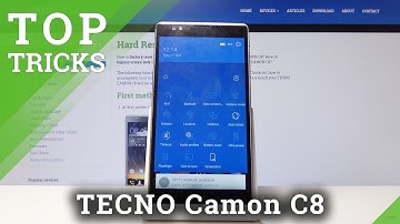 TECNO Camon C8 Top Tricks - Best Features and Tools in TECNO