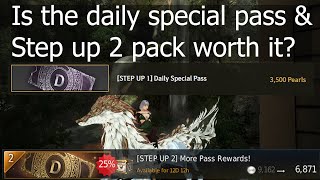 Are the daily special pass & Step up 2 pack worth it? - Black Desert Online