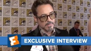 Robert Downey Jr. Exclusive Interview | Comic Con | FandangoMovies